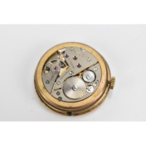 30 - A Tudor, manual wind, gents, 9ct gold wristwatch, the dial having baton markers, subsidiary seconds ... 