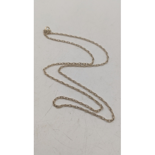 30 - A 14ct yellow gold necklace, 48cm l, 2.6g
Location:CAB9
If there is no condition report shown, pleas... 