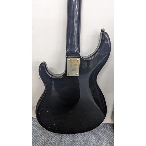 237 - A Yamaha BB1600 bass guitar together with a 'The Bass centre' case and a Matrix tuner and set of str... 