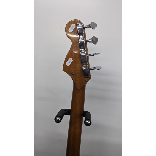 238 - A Satellite bass guitar with stand 
Location SL
If there is no condition report shown, please reques... 