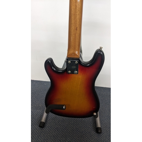 238 - A Satellite bass guitar with stand 
Location SL
If there is no condition report shown, please reques... 