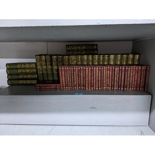 308 - A set of Waverley novels - the Border Edition c 1901 reprinted 1923, published Macmillan & Co Let (v... 