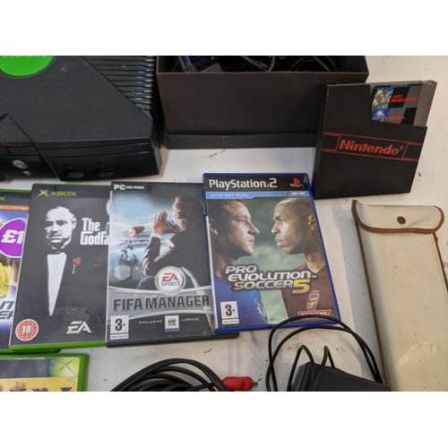 339 - An Xbox One, with a controller, converter and a selection of games to include Need for Speed Undergr... 