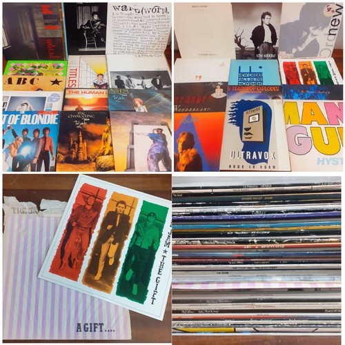 263 - A quantity of mainly late 1970's/early 1980's synth pop, post punk, rock and pop LP's to include Vis... 