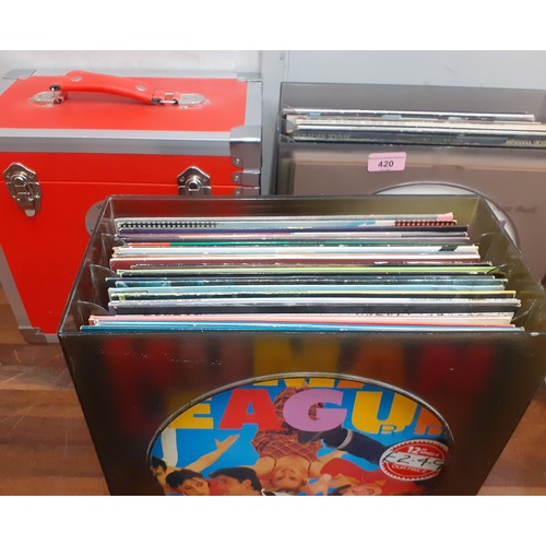 265 - A quantity of mainly late 1970's/early 1980's LP's and 12