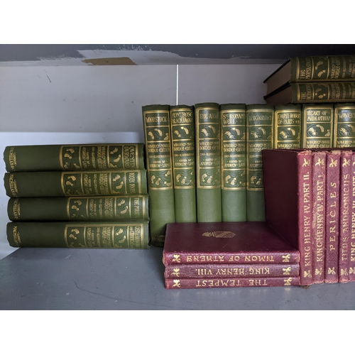 308 - A set of Waverley novels - the Border Edition c 1901 reprinted 1923, published Macmillan & Co Let (v... 