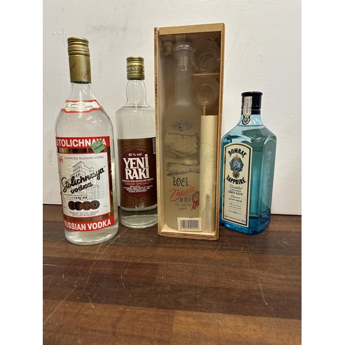 118 - Seven mixed bottles of spirit to include Bols, Dry Gin, Vodka
Location:
If there is no condition rep... 