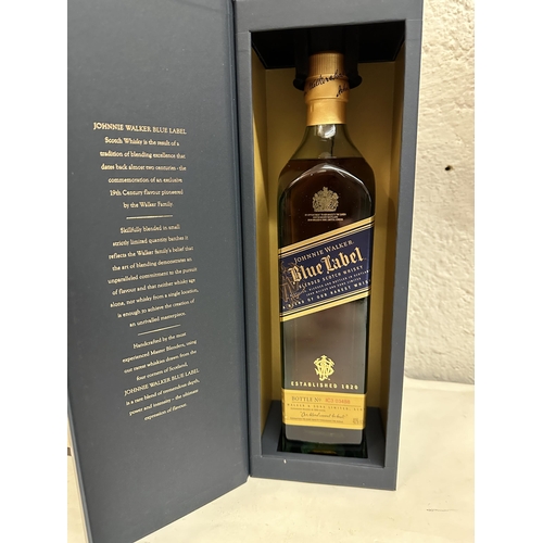 15 - A single bottle of Johnnie Walker Blue Label bottle no IC3 03488, in presentation case, 70cl
Locatio... 