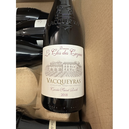 27 - Vacqueyras Saint Roch, Clos des Cazaux 2018, RH56001, one case of twelve
Location:
If there is no co... 