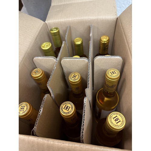 28 - Bordeaux 2018 Sweet Whites half bottle case to include Chateau Doisy Dene, Chateau Lafaurie - Peyrag... 