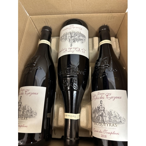 30 - Vacqueyras Les Templiers, Clos des Cazaux 2018, RH56011, one case of six
Location:
If there is no co... 