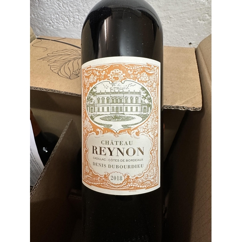 33 - Ch Reynon Rouge Cadillac Cotes de Bordeaux 2018, CB5721, nine bottles
Location:
If there is no condi... 