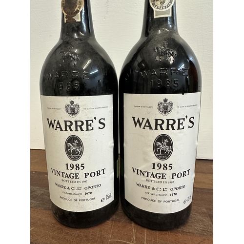 60 - Two bottles of Warre's 1985 Vintage Port, 2 x 75cl
Location:
If there is no condition report shown, ... 