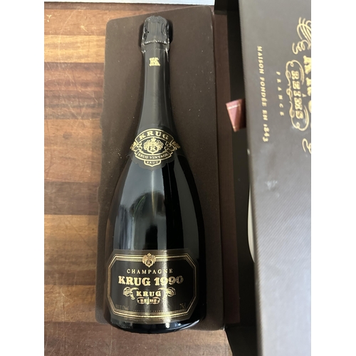 62 - A single bottle of Champagne Krug Vintage 1990, 750ml, in presentation box
Location:
If there is no ... 