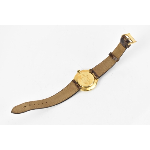 107 - An IWC (International Watch Company Shaffhausen), manual wind, gents, 18ct gold wristwatch, circa 19... 