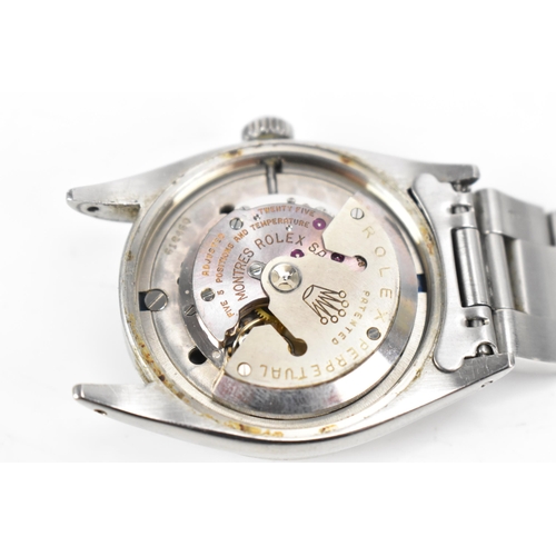 95 - A Rolex Explorer chronometer, automatic, gents, stainless steel wristwatch, circa 1955, reference no... 