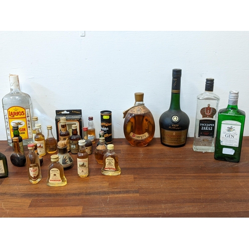 130 - Spirits to include Whisky, Dimple, Dry Gin, Courvoisier and others
Location:
If there is no conditio... 