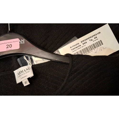 20 - Armani- A group of ladies clothing, all unworn with original tags in various sizes to include a Coll... 