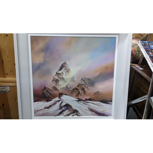 398 - Philip Gray - A limited edition hand embellished canvas on board entitled 'Reach for the Skies', 49.... 