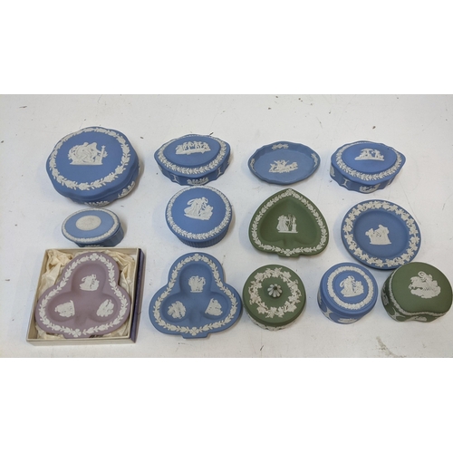 413 - Wedgwood Jasperware to include lidded pots, dishes and other items
Location 3.2
If there is no condi... 