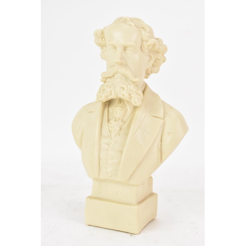 516 - A collection of late 19th/early 20th century busts to include four parian busts of Shakespear, the l... 