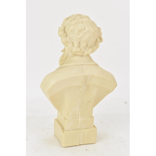 516 - A collection of late 19th/early 20th century busts to include four parian busts of Shakespear, the l... 