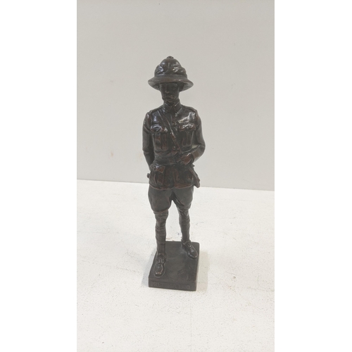 459 - Sydney March - a bronze figure of Field Marshall Lord Roberts on a rectangular base, 23cm high
Locat... 