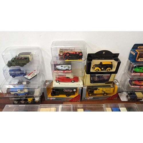 440 - A collection of diecast model vehicles to include boxed Corgi Classics No.929 and 932, various Lledo... 