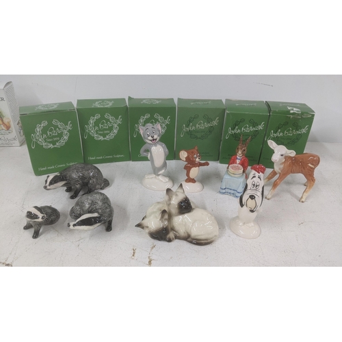 540 - A group of Beswick ceramic models to include Tom and Jerry, Droopy and others
Location: 1-2
If there... 