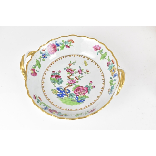 100 - A mixed lot to include an early 19th century Spode porcelain sucrier, pattern number 868, circa 1815... 