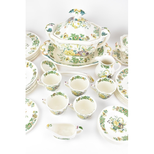 30 - A collection of late 19th century and later Masons 'Strathmore' pattern dinner and tea ware, transfe... 