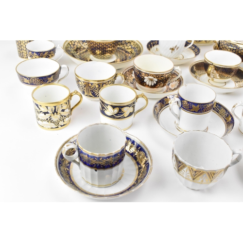 35 - A selection of early 19th century Masons tea ware to include teapots, sugar bowls, creamers, tea cup... 