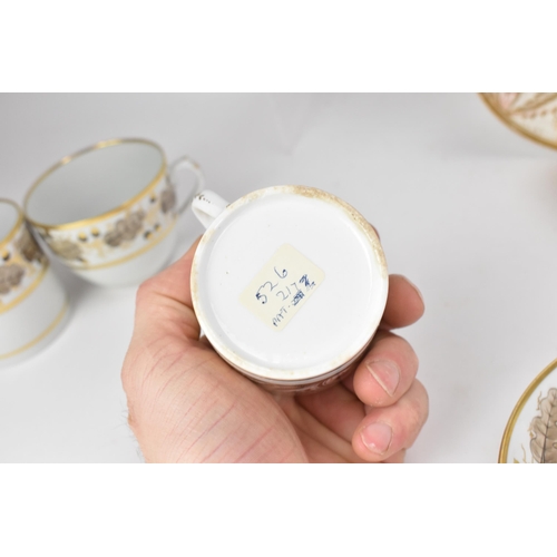 64 - A selection of 19th century Masons teaware to include a matching cup, saucer and cream jug, each dec... 