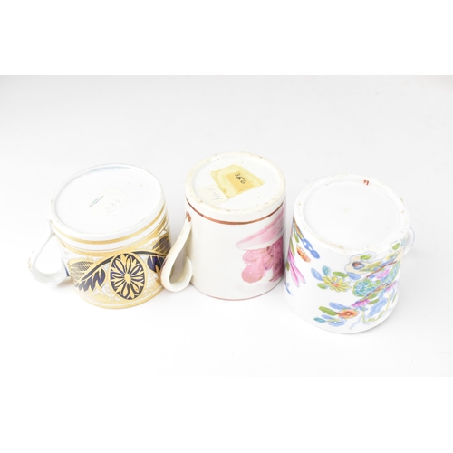 85 - A selection of 19th century Masons tea cups and coffee cans, to include a circa 1808 bone china coff... 