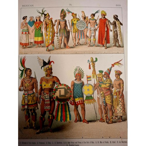 64 - The Costumes of All Ages by Albert Kretschmer and Dr Carl Rohrbach, 1882, a partial book of incomple... 