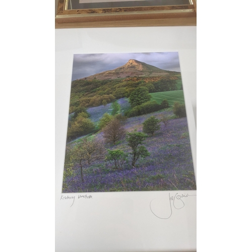 300 - A mixed lot of paintings and prints to include landscape watercolour and others, Andrew D Barlow fra... 