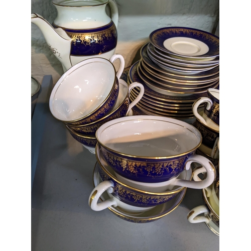 276 - A Coalport Cobalt blue part tea service
Location: 5-4
If there is no condition report shown, please ... 