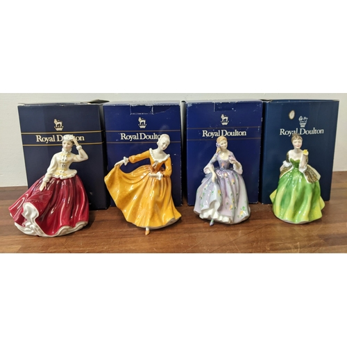 250 - A group of four boxed Royal Doulton figurines to include: No 2937 