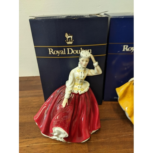 250 - A group of four boxed Royal Doulton figurines to include: No 2937 