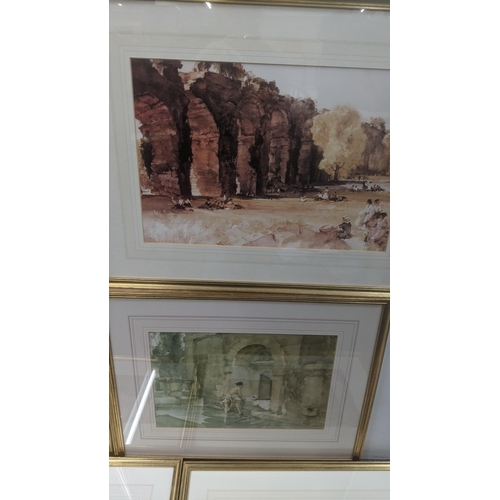 395 - Five Russell Flint prints, one example titled 'Repainting Oar Blades' and others
Location:LAF
If the... 