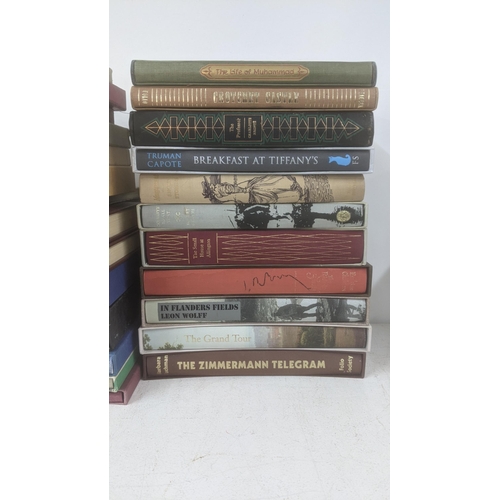 419 - A collection of Folio Society books to include: 