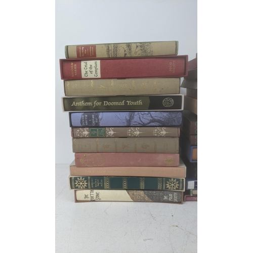 419 - A collection of Folio Society books to include: 