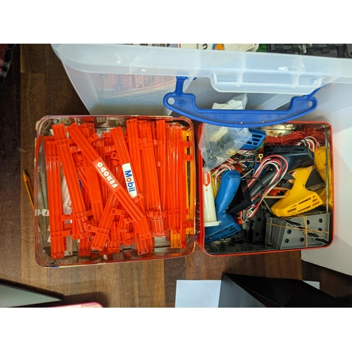 452 - A large quantity of Scalextric model motor racing track, cab, accessories, controllers, magazines an... 