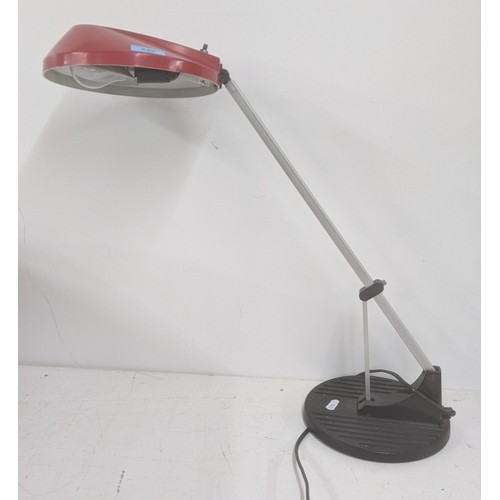 242 - A vintage anglepoise lamp with red shade. Location:A1M
If there is no condition report, please reque... 