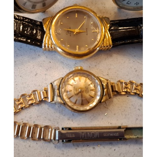 73 - Four ladies watches to include 3 Rotary watches and an Oscar de la Renta watch style:208-Y121 having... 