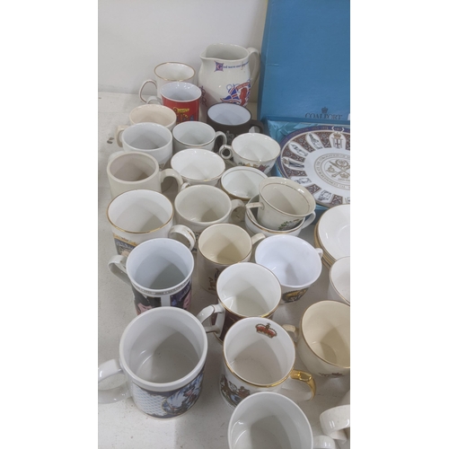 491 - A collection of Royal commemorative ceramics and glassware Location: A3M
If there is no condition re... 