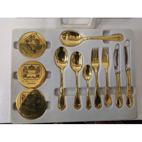 145 - A Solingen Royal collection cased cutlery set
Location: GM
If there is no condition report shown, pl... 