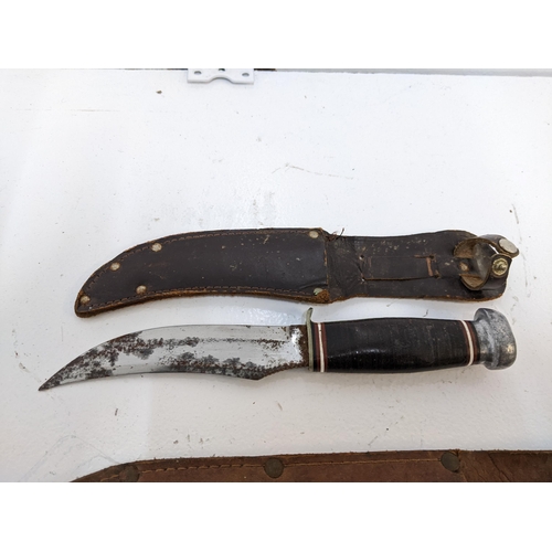 177 - A William Hodgers sheath knife and other larger example
Location:
If there is no condition report, p... 