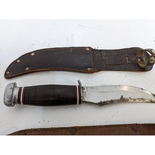 177 - A William Hodgers sheath knife and other larger example
Location:
If there is no condition report, p... 