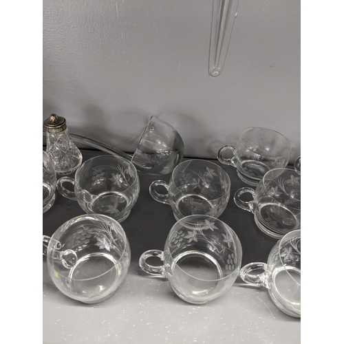 27 - A large selection of glassware to include some crystal, wine glasses, tumblers and other items
Locat... 